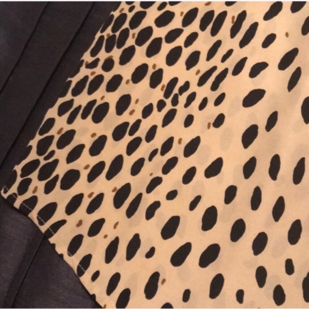 J. Crew wildcat sleeveless blouse cheetah leopard - Picture 7 of 8